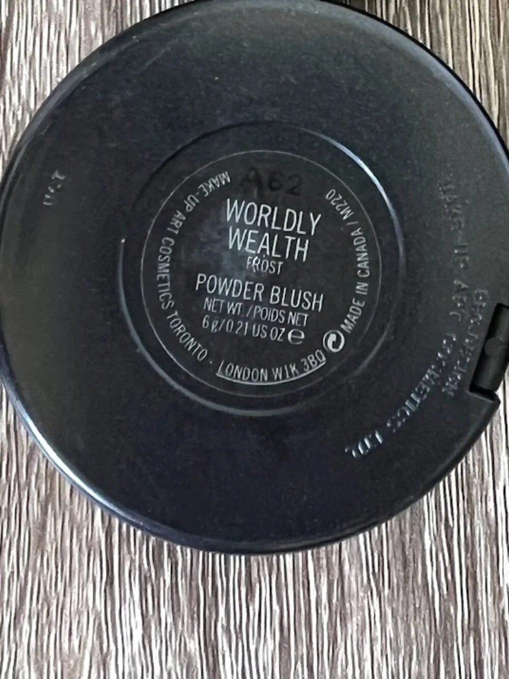 New no Box MAC Blush Worldly Wealth All About Orange Limited Edition